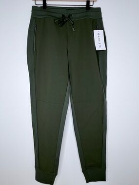 Women’s Athleta Headlands Hybrid Trek Jogger Pants 8 NWT Mtn Olive Green $108